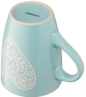 ARDESTO Heart, 330 мл, блакитна, кераміка (AR3467BL) ARDESTO Heart, 330 мл, блакитна, кераміка (AR3467BL) | Фото 7