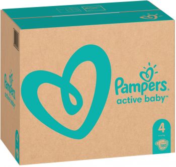 Підгузки PAMPERS Active Baby Maxi (9-14 кг) Мега Супер 180 шт (8006540032725) | Фото 3
