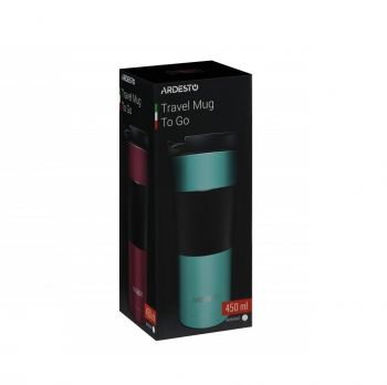 Термочашка ARDESTO To Go 450 мл червона (AR2645SMR) | Фото 2