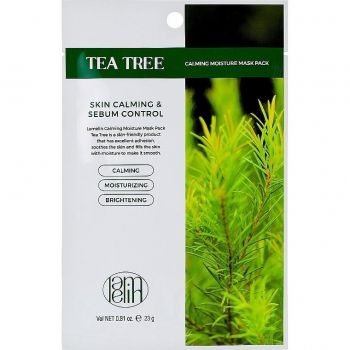 Купить маску для лица Маска для обличчя тканинна Lamelin Tea Tree 23 г (8809733214683) | Фото 1