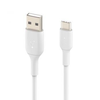 BELKIN USB-A - USB-С, PVC, 1m, white (CAB001BT1MWH) | Фото 4