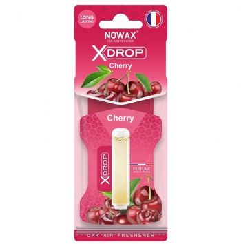 Ароматизатор повітря Nowax Целюлозний із капсулою X Drop – Cherry (NX00053) | Фото 1