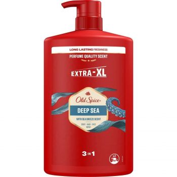 Гель для душу Old Spice та шампунь 2-в-1 Deep Sea 1000мл (8700216452755) | Фото 1