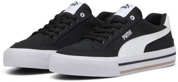 Кеди Puma Court Classic Vulc FS 396353-03 38 (5 UK) чорно-білі (4099686316846) Кеди Puma Court Classic Vulc FS 396353-03 38 (5 UK) чорно-білі (4099686316846) | Фото 4