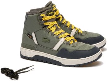 Черевики чоловічі Lacoste T-Clip Winter Mid 746SMA0086-DA7 45 (10.5 UK) хакі (5059862216727) | Фото 2