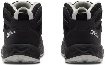 Черевики дитячі Jack Wolfskin Woodland 2 Texapore Mid Vc K A64865_6350 37 (4 UK) темно-сірі | Фото 4