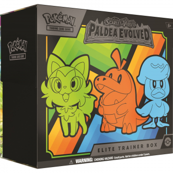 Колекційна карткова гра Pokemon: SV02 Paldea Evolved Elite Trainer Box (185-85366) | Фото 1