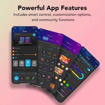 Стрічка світлодіодна розумна Govee H619 RGBIC Basiз Wi-Fi + Bluetooth With Protective Coating 5м Стрічка світлодіодна розумна Govee H619 RGBIC Basiз Wi-Fi + Bluetooth With Protective Coating 5м | Фото 5