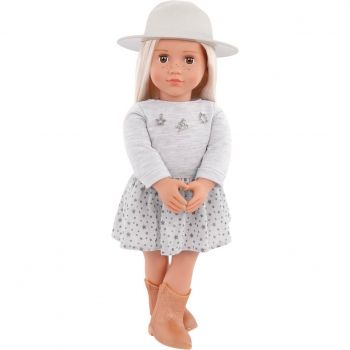 Лялька Our Generation Ебігейл у плісированій спідниці та шапці 46см (BD31533Z) | Фото 1