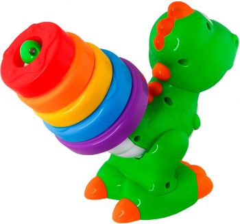 Купить игрушку музыкальную и развивающую Двомовна розвиваюча іграшка KIDDI SMART ДИНОЗАВРИК КВІТНОГРАЙ (українська та англ.) (4279T-KS) | Фото 9