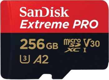 Карта пам`яті SANDISK microSDXC 256GB C10 UHS-I U3 Extreme Pro V30 + SD адаптер (SDSQXCD-256G-GN6MA) Карта пам`яті SANDISK microSDXC 256GB C10 UHS-I U3 Extreme Pro V30 + SD адаптер (SDSQXCD-256G-GN6MA) | Фото 4