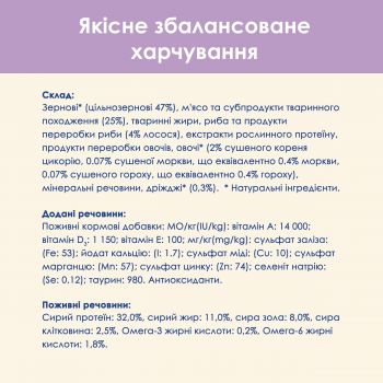 Purina Cat Chow Sensitive з чутливою шкірою та травленням з лососем 15 кг (7613035394902) Purina Cat Chow Sensitive з чутливою шкірою та травленням з лососем 15 кг (7613035394902) | Фото 6