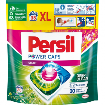 Купить стиральное средство Капсули для прання Persil Power Caps Color Deep Clean 35 шт (9000101801958) | Фото 1