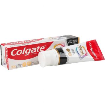 Купить зубную пасту и ополаскиватель Зубна паста COLGATE Total 12 Деревне вугілля 75 мл (6920354827952) | Фото 1