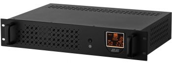 Купить источник бесперебойного питания (ИБП) ДБЖ 2E RE650, 650VA/360W, RM 2U, LCD, USB, 2xSchuko (2E-RE650) | Фото 1