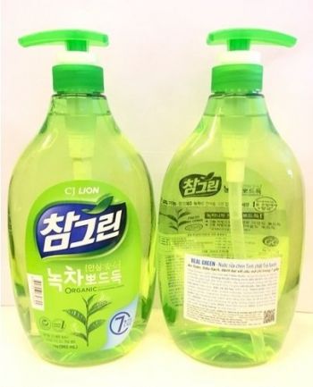 Засіб для миття посуду Lion Зелений чай 960 мл (8801007656694) Купить средство для мытья посуды Засіб для миття посуду Lion Зелений чай 960 мл (8801007656694) | Фото 3