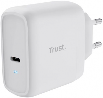 Мережевий зарядний пристрій Trust Maxo 65W USB-C PD White (25139_TRUST) | Фото 4
