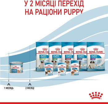 Вологий корм Royal Canin Starter Mother & BabyDog Mousse в період лактації та цуценят 195 г Вологий корм Royal Canin Starter Mother & BabyDog Mousse в період лактації та цуценят 195 г | Фото 6