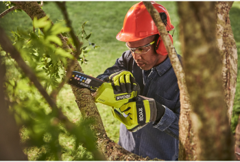 Ланцюгова пилка акумуляторна RYOBI ONE+HP RY18PSX15A-120T 18B 1х2А·ч (5133005899) | Фото 10