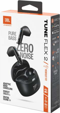 Навушники JBL Tune Flex 2 Black (JBLTFLEX2BLK) Навушники JBL Tune Flex 2 Black (JBLTFLEX2BLK) | Фото 11