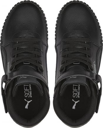 Черевики підліткові Puma Carina 2.0 Mid Jr 387376-01 38 (5 UK) чорні (4065449573436) | Фото 5