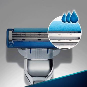 Змінні картриджі GILLETTE Mach 3 Turbo 5 шт Купить сменный картридж для бритвенных станков Змінні картриджі GILLETTE Mach 3 Turbo 5 шт | Фото 2