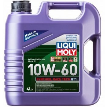 Олива моторна LIQUI MOLY Synthoil Race Tech Gt1 10W-60 4л. (4100420075353) | Фото 1
