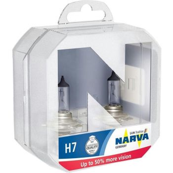 Лампа Narva галогенова 12V H7 55W Px26D Range Power +50% (2шт) (NV_48339.2BOX) Купить автомобильную лампу Лампа Narva галогенова 12V H7 55W Px26D Range Power +50% (2шт) (NV_48339.2BOX) | Фото 1