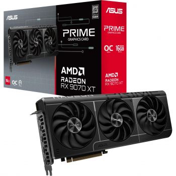 Відеокарта ASUS Radeon RX 9070 XT 16GB GDDR6 OC PRIME (90YV0L71-M0NA00) | Фото 1