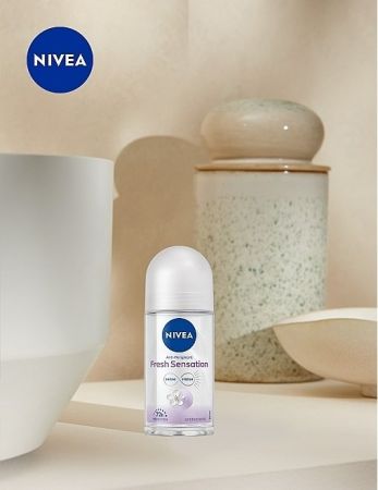 Антиперспірант кульковий Nivea deo Відчуття свіжості 50мл | Фото 3