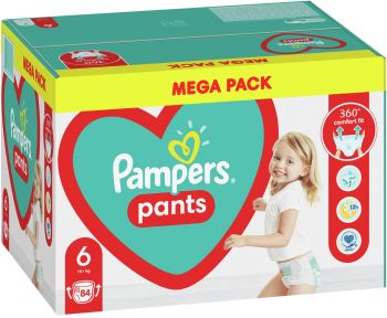 Підгузки-трусики PAMPERS Pants Giant (15+ кг) Мега 84 шт (8006540069530) | Фото 6