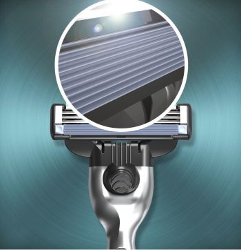 Бритва GILLETTE Mach 3 із 5 змінними картриджами (7702018610181) | Фото 4
