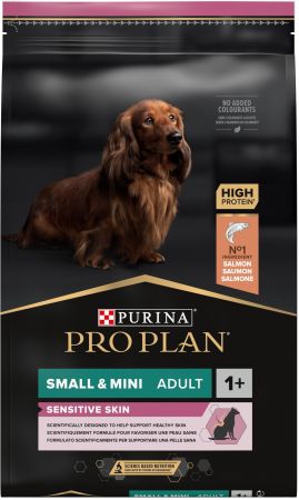 Сухий корм собак дрібних порід із чутливою шкірою Purina Pro Plan Adult з лососем та рисом, 7 кг (7613035123441) | Фото 3