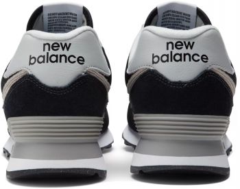 Кросівки чоловічі New Balance 574 Classic Gl ML574EVB 45 (11 US) чорно-сірі (195907803332) | Фото 1