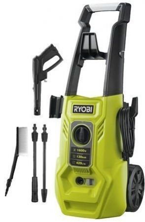 Купить минимойку RYOBI RY130PWA, 1600Вт, 130Бар, 420 л/ч (5133005421) | Фото 1