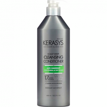 Кондиціонер для волосся Kerasys Hair Clinic System Conditioner Лікування шкіри голови 600мл (8801046866221) | Фото 1