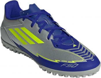 Сороконіжки ADIDAS F50 Club Tf Messi IH0917 39 1/3 (6 UK) сріблясті (4067904374152) | Фото 5