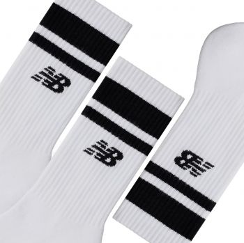 Шкарпетки New Balance Everyday Stripe Midcalf LAS51243WK 3 пари S білі (197968258380) Шкарпетки New Balance Everyday Stripe Midcalf LAS51243WK 3 пари S білі (197968258380) | Фото 3