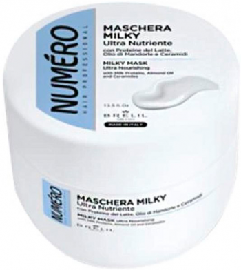 Маска для волосся Brelil Numero Milky Ультра живильна 400 мл (8011935088058) | Фото 2
