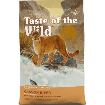 Сухий корм для кішок Taste of the Wild Canyon River Feline з фореллю та лососем 2 кг (2594-HT18) | Фото 1