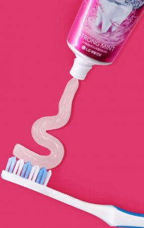 Купить зубную пасту и ополаскиватель Зубна паста LG Perioe Strong 120 г (8801051072846) | Фото 2