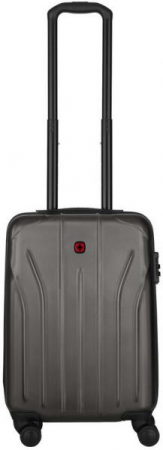 Валіза WENGER, Oryson, мала, пластик, 4 колеса, сірий (653208) | Фото 5