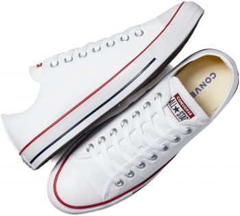 Кеди CONVERSE All Star Ox M7652C 42 (8,5 US) білі (886952780654) | Фото 4