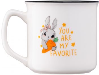 ARDESTO Cute rabbit, 320 мл, фарфор (AR3460) Купить чашку, кружку ARDESTO Cute rabbit, 320 мл, фарфор (AR3460) | Фото 5