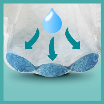 Підгузки PAMPERS Activebaby Maxi Джайнт 76 шт (8001090949615) | Фото 6