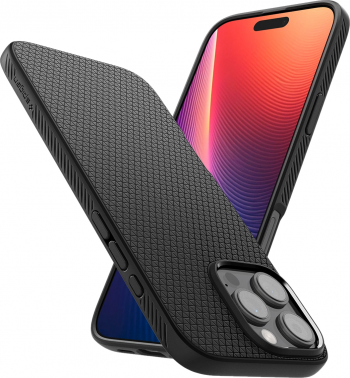 Чохол Spigen для APPLE iPhone 16 Pro Max, Liquid Air, Matte Black (ACS07988) | Фото 9