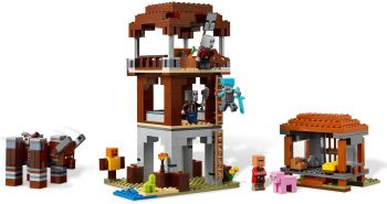 Конструктор LEGO Minecraft Аванпост розбійників та спустошувач (21278) | Фото 5