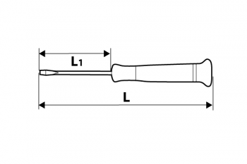 Купить отвертку TOPEX PH00 x 50 мм (39D774) | Фото 2