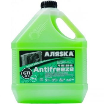 Антифриз Аляsка Antifreeze -40C Зелений 5л/4,9кг (481308) | Фото 1