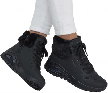 Черевики жіночі Skechers Uno Rugged - Fall Air 167274 BBK 41 (11 US) чорні | Фото 2